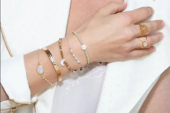 Pulseras para mujeres (plata y oro)